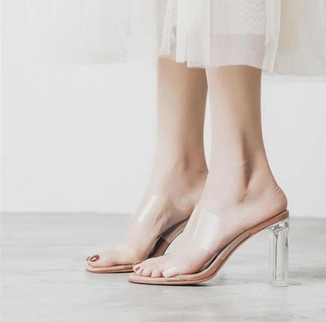 Clear transparent heels - Image 5