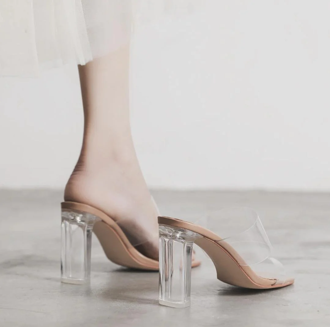 Clear transparent heels - Image 6
