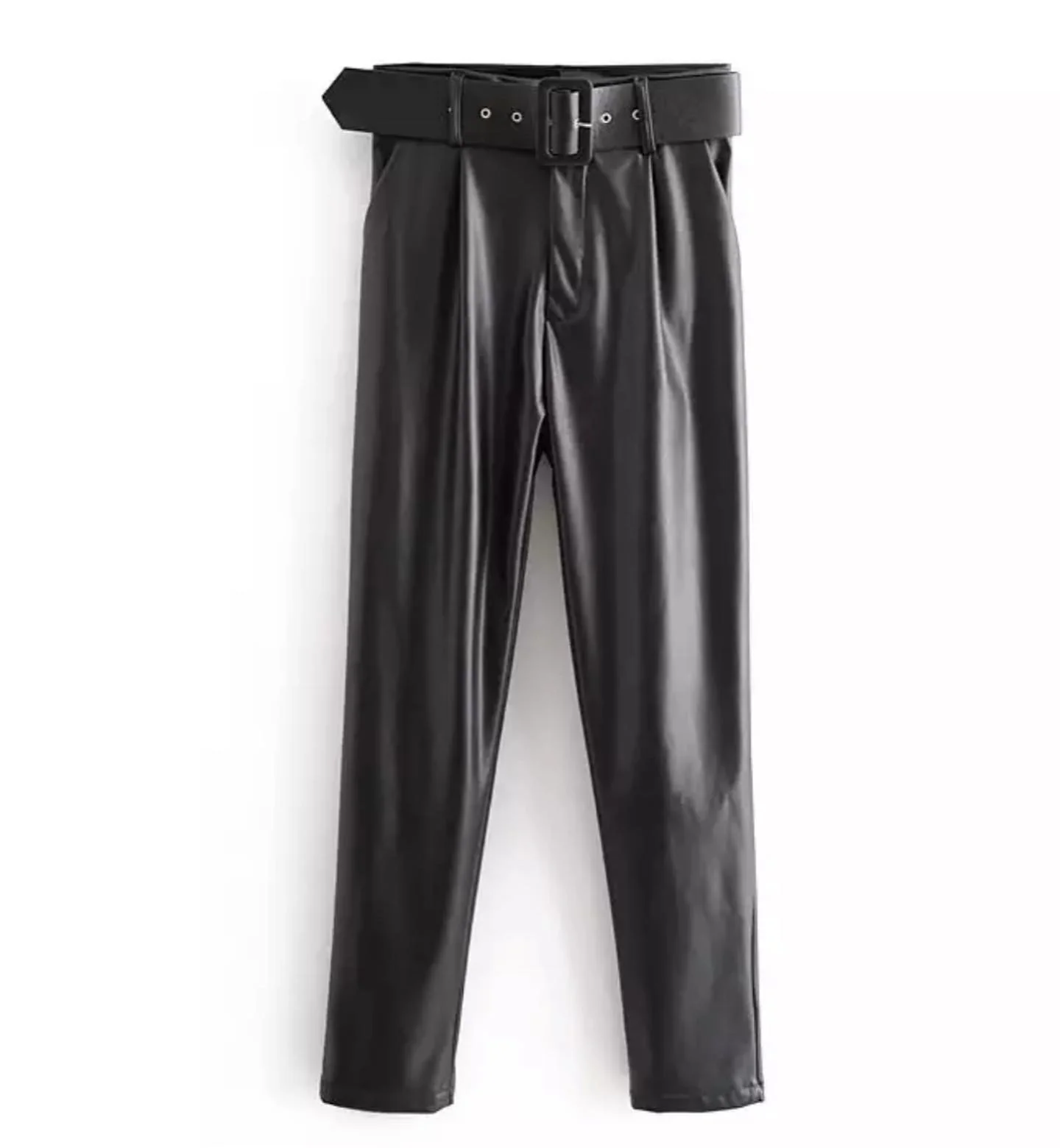 Faux Leather Pants - Image 7
