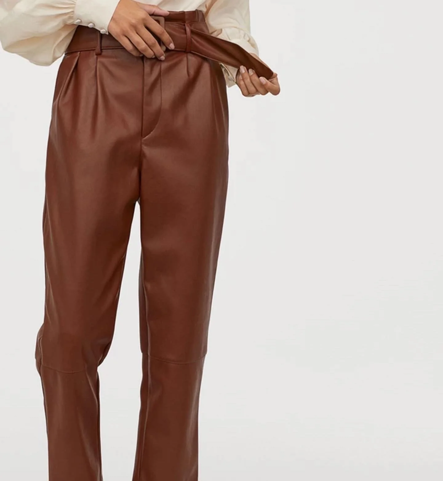 Faux Leather Pants - Image 8