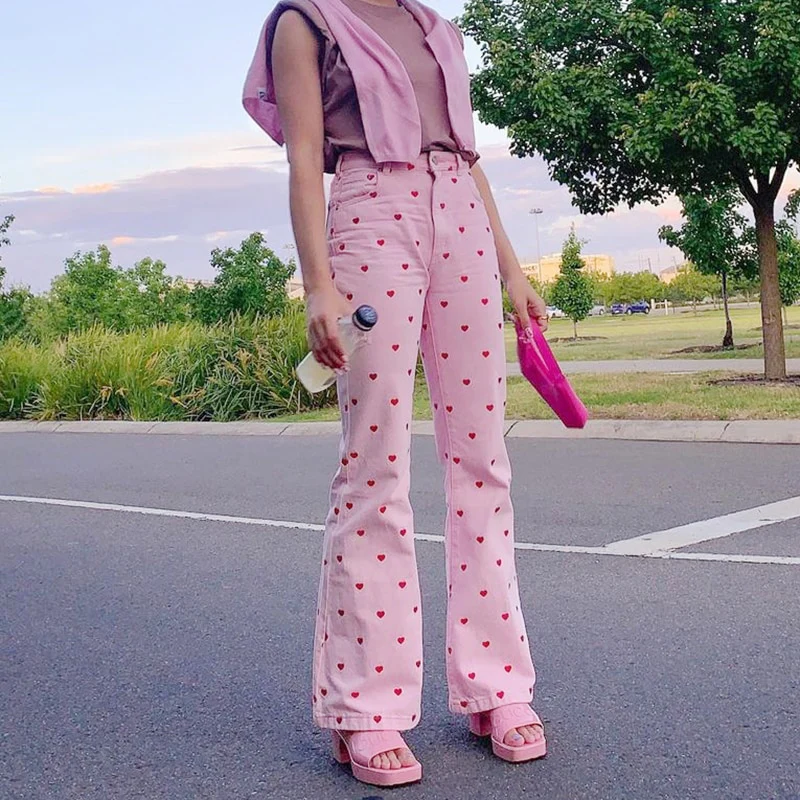 Pink Pants Heart Trousers - Image 3
