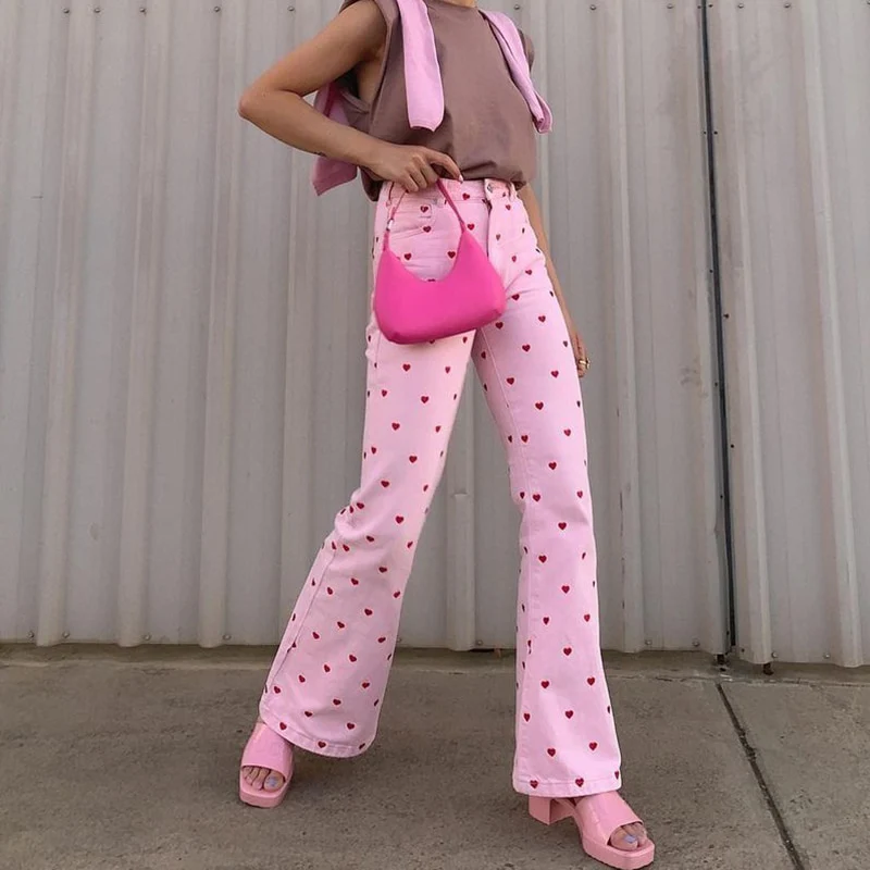 Pink Pants Heart Trousers - Image 5