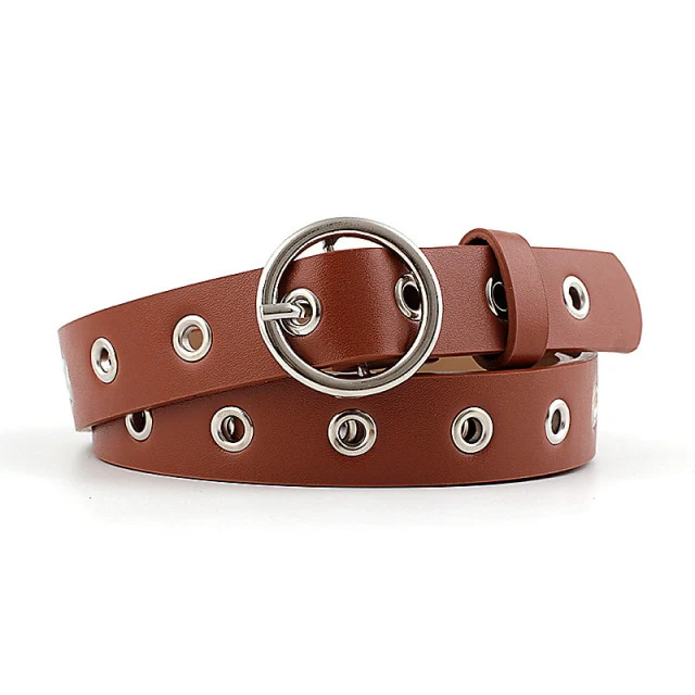 Round Buckle Belt - Image 17