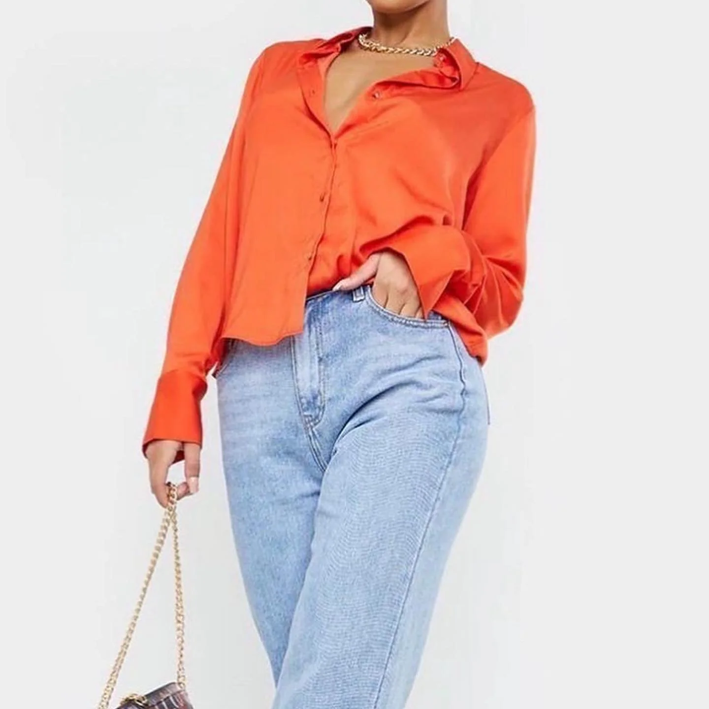 Satin shirt - Image 3