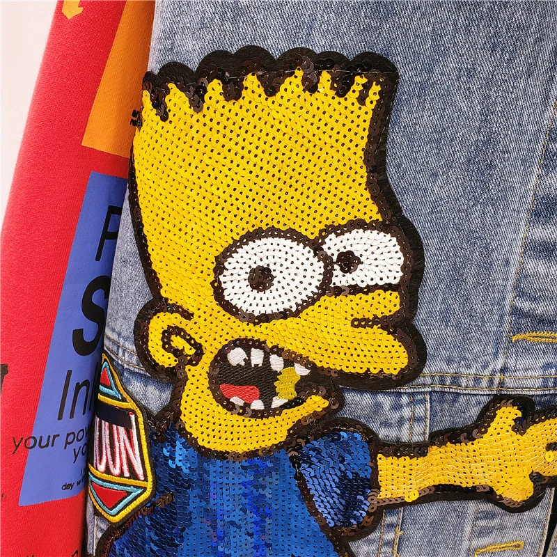 Streetwear Patchwork Denim - Image 3