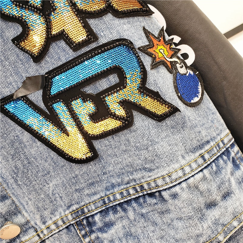 Streetwear Patchwork Denim - Image 5