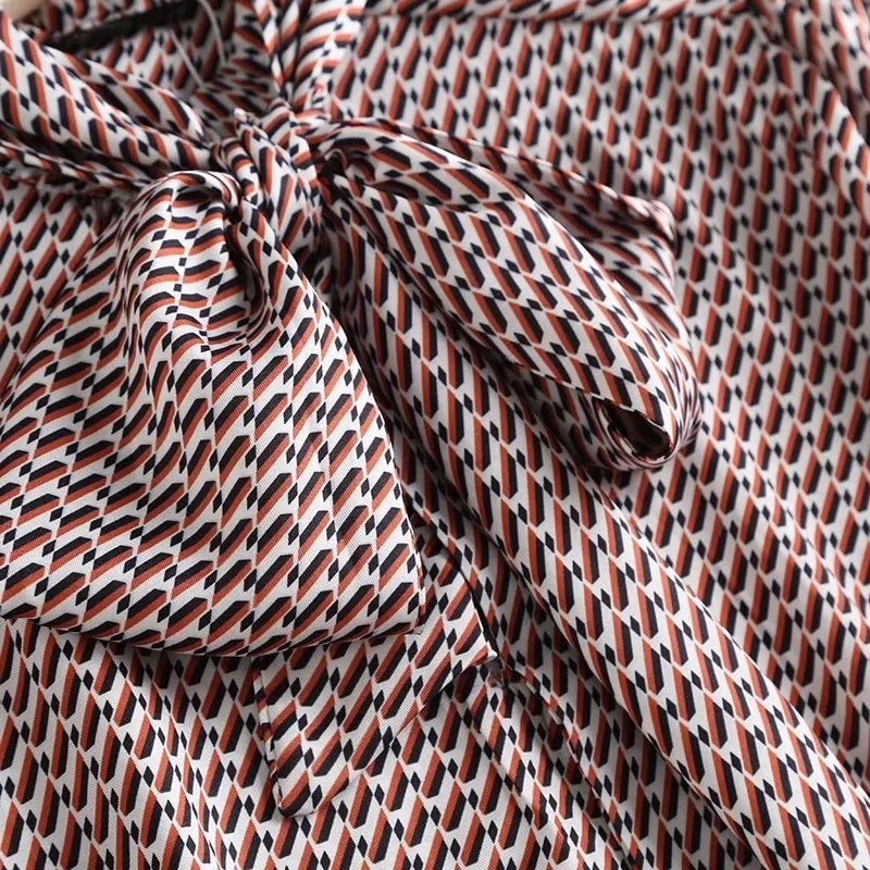 Withered bow vintage blouse - Image 3